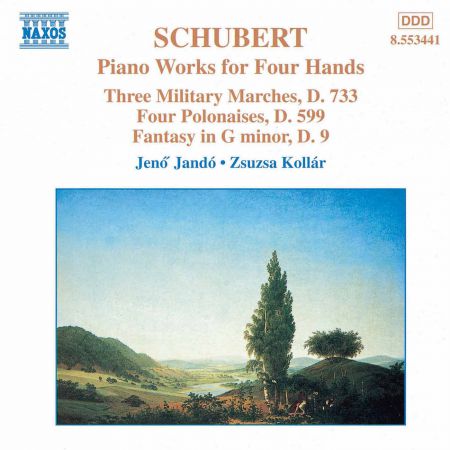 Jenö Jandó, Zsuzsa Kollar: Schubert: Piano Works for Four Hands, Vol. 2 - CD