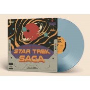 The City of Prague Philharmonic Orchestra: Music From The Star Trek Saga (Blue Vinyl) - Plak