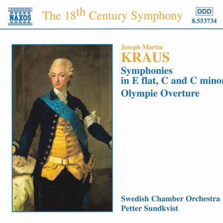 Petter Sundkvist: Kraus: Symphonies, Vol.  1 - CD