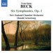 Beck: 6 Symphonies, Op. 1 - CD