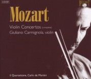 Giuliano Carmignola, Il Quartetone Carlo de Martini: Mozart: Complete Violin Concertos - CD