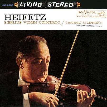 Jascha Heifetz, Chicago Symphony Orchestra, Walter Hendl - Sibelius: Violin Concerto ( -edition)