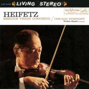 Jascha Heifetz, Chicago Symphony Orchestra, Walter Hendl: Sibelius: Violin Concerto (200g-edition) - Plak