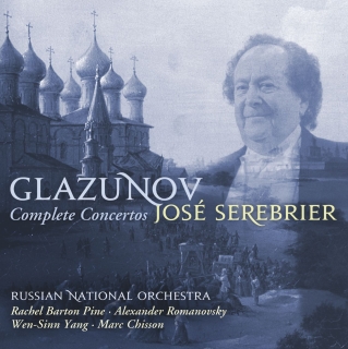 José Serebrier, Russian National Orchestra: Glazunov: Complete Concertos - CD