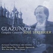 José Serebrier, Russian National Orchestra: Glazunov: Complete Concertos - CD