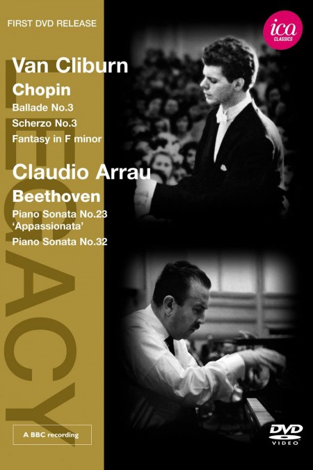 Van Cliburn, Claudio Arrau: Chopin/ Beethoven: Solo Piano Works - DVD