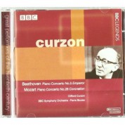 Sir Clifford Curzon: Beethoven, Mozart: Piano Concerto 5 Emperor, Piano Concerto 26 - CD