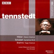 Klaus Tennstedt, London Philharmonic Orchestra: Weber, Schubert,Brahms:  Oberon-Ouvertüre, Symphony No 9, Tragische Ouvertüre op. 81 - CD
