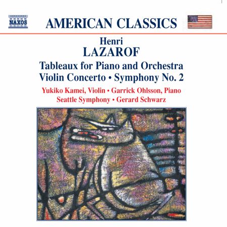 Lazarof: Tableaux / Violin Concerto / Symphony No. 2 - CD