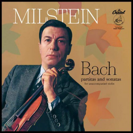 Nathan Milstein: Bach Partitas & Sonatas For Unaccompanied Violin - Plak