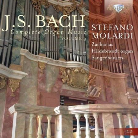 Molardi Stefano: J.S. Bach: Complete Organ Music, Vol. 3 - CD