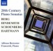 Berg / Hindemith / Hartmann: Piano Sonatas / Schoenberg: 3 Piano Pieces - CD