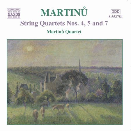 Martinu Quartet: Martinu, B.: String Quartets Nos. 4, 5 and 7 - CD