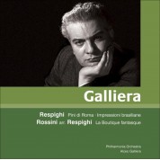 Alceo Galliera, Philharmonia Orchestra: Respighi, Rossini: Pines of Rome / Brazilian Impressions la Boutique - CD