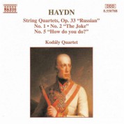Haydn: String Quartets Op. 33, Nos. 1, 2 and 5 - CD