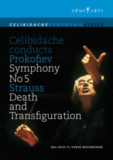 Prokofiev: Celibidache conducts Prokofiev Symphony No. 5 & Strauss Death and Transfiguration - DVD