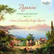 Amati Ensemble String Quartet: Paganini: String Quartets - CD