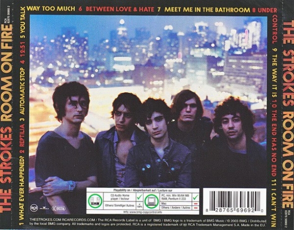 The Strokes: Room On Fire - CD Foto #2