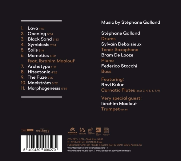 Stéphane Galland: (the mystery of) Kem - CD Foto #2