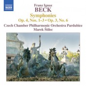 Komorní filharmonie Pardubice, Marek Štilec: Beck: Symphonies 1, 2, 3 & 6 - CD