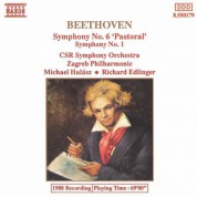 Richard Edlinger, Michael Halász, Slovak Radio Symphony Orchestra, Zagreb Philharmonic Orchestra: Beethoven: Symphonies Nos. 6 & 1 - CD