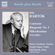 Béla Bartók: Bartok Plays Bartok - CD