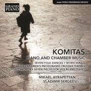 Vladimir Sergeev, Mikael Ayrapetyan: Komitas: Piano and Chamber Music - CD