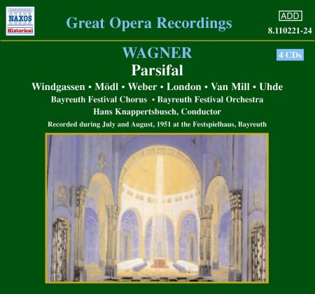 Wagner, R.: Parsifal (Bayreuth / Knappertsbusch) (1951) - CD