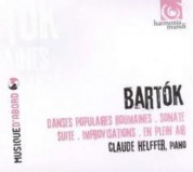 Claude Helffer: Bartok: Danses Populaires Roumaines, Sonate, Suite, En plein air - CD