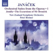 Peter Breiner: Janacek, L.: Operatic Orchestral Suites, Vol. 1  - Jenufa / The Excursions of Mr Broucek - CD