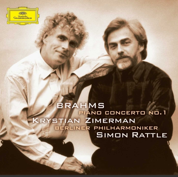 Berliner Philharmoniker, Krystian Zimerman, Sir Simon Rattle - Brahms: Piano Concerto No. 1