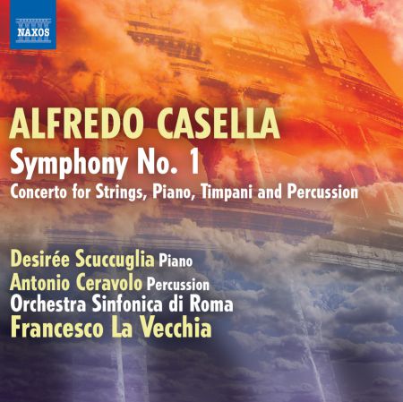 Francesco La Vecchia: Casella: Symphony No. 1 - Concerto for Piano, Timpani, Percussion and Strings - CD