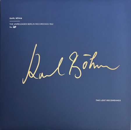 Karl Böhm, Radio Symphonie Orchester Berlin: The Unreleased Berlin Recordings 1962 - Plak