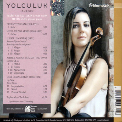 Pelin Halkacı Akın, Metin Ülkü: Yolculuk / Journey - CD Foto #2