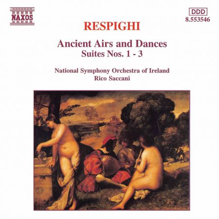 Ricco Saccani: Respighi: Ancient Airs and Dances, Suites Nos. 1-3 - CD