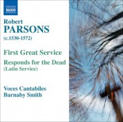 Barnaby Smith: Parsons, R.: First Great Service / Responds for the Dead - CD