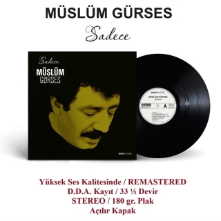 Müslüm Gürses: Sadece - Plak
