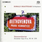 Ronald Brautigam: Beethoven: Complete Works for Solo Piano, Vol. 7 on forte-piano - SACD