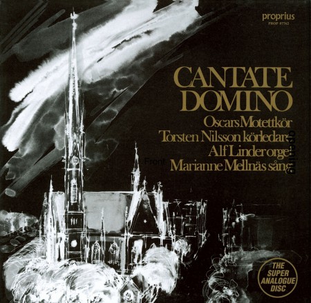 Oscar's Motettkör: Cantate Domino - Plak