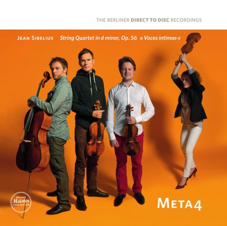Meta4: Jean Sibelius: String Quartet In D Minor, op. 56 - Plak