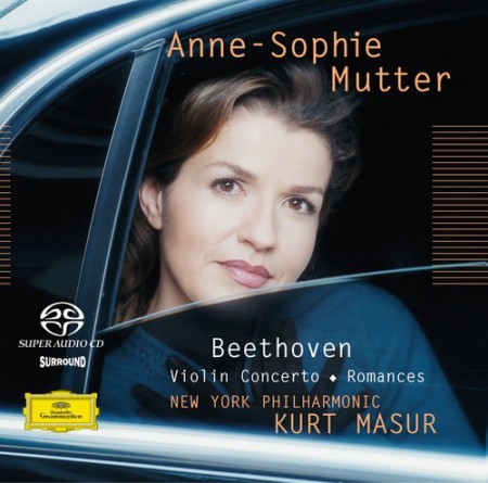 Anne-Sophie Mutter, Kurt Masur, New York Philharmonic Orchestra: Beethoven: Violin Concerto - SACD