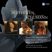 Mischa Maisky, Martha Argerich, Renaud Capuçon: Beethoven: Triple Concerto, Op. 56 / Schumann: Piano Concerto, Op. 54 - CD