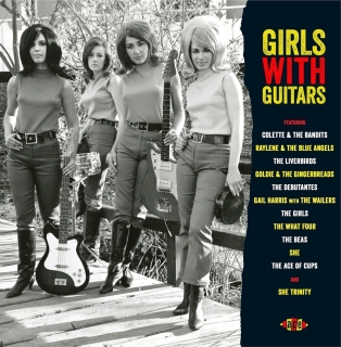 Çeşitli Sanatçılar: Girls With Guitars (Red Vinyl) - Plak