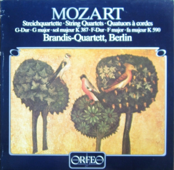 Brandis Quartet - Mozart: String Quartets KV 387&590