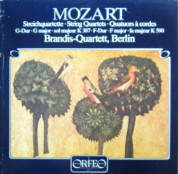 Brandis Quartet: Mozart: String Quartets KV 387&590 - Plak