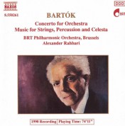 BRT Philharmonic Orchestra Brussels, Alexander Rahbari: Bartok: Concerto for Orchestra, Music for Strings Percussion and Celesta - CD