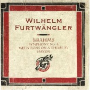 Wilhelm Furtwängler: Brahms: Sym. No.4 - CD