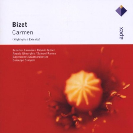 Jennifer Larmore, Thomas Moser, Angela Gheorghiu, Samuel Ramey, Nathalie Boissy, Bayerisches Staatsorchester, Giuseppe Sinopoli: Bizet: Carmen (Highlights) - CD