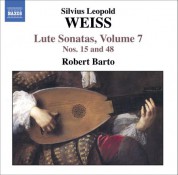 Robert Barto: Weiss, S.L.: Lute Sonatas, Vol.  7  - Nos. 15, 48 - CD