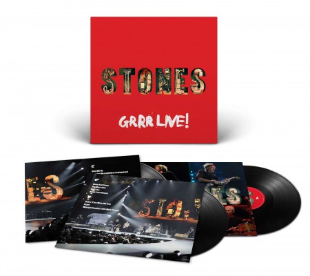 Rolling Stones: GRRR Live! (Live At Newark 2012) - Plak